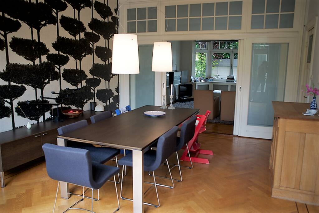 Dining room view