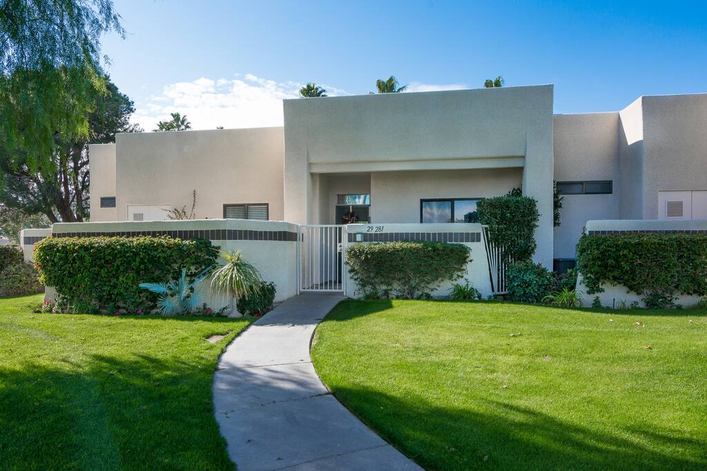 Front of condo