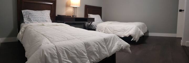 Dormitorio 1 con dos camas individuales 