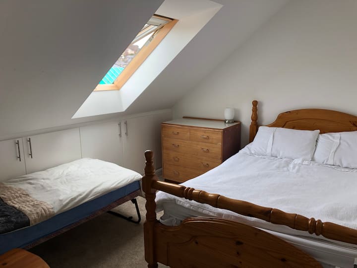 Double bedroom in family home near Lake District