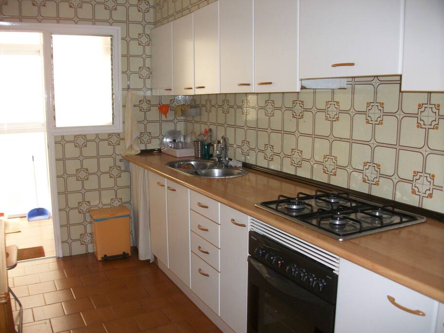 Cocina grande.