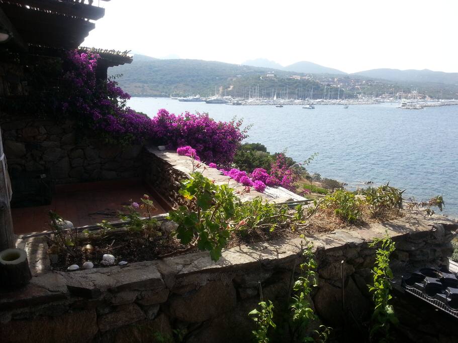 Vista mare da veranda