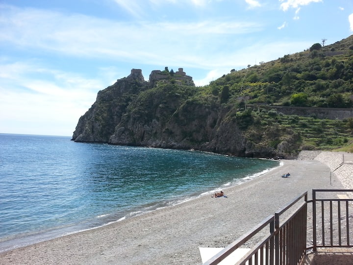 sea view apartment Sant'Alessio Condominiums for Rent in Sant'Alessio