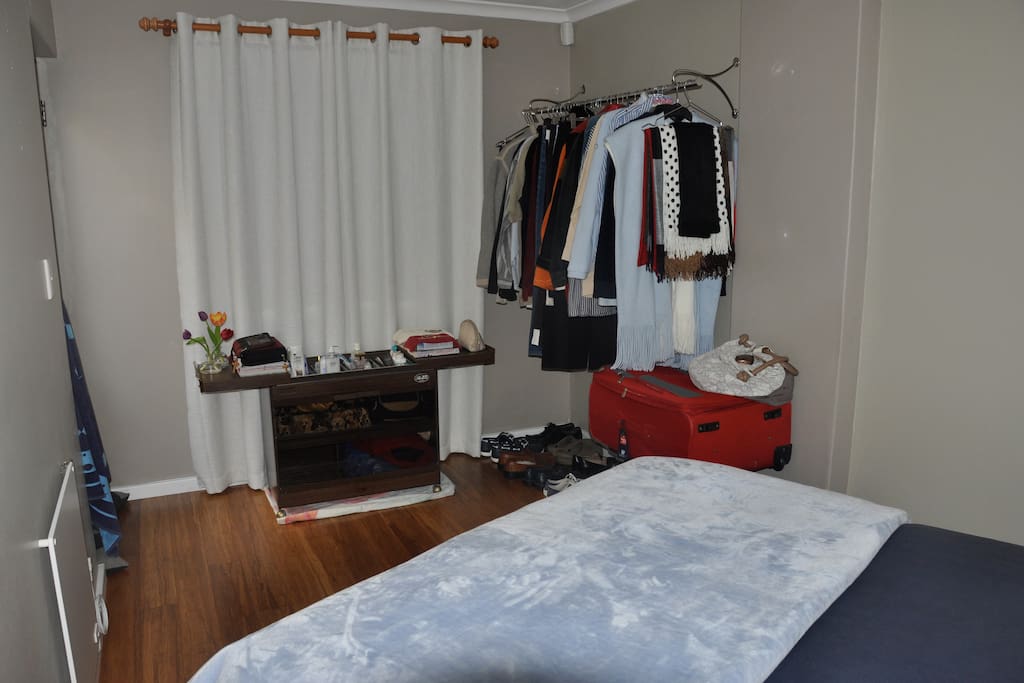 Bedroom and en suite bathroom