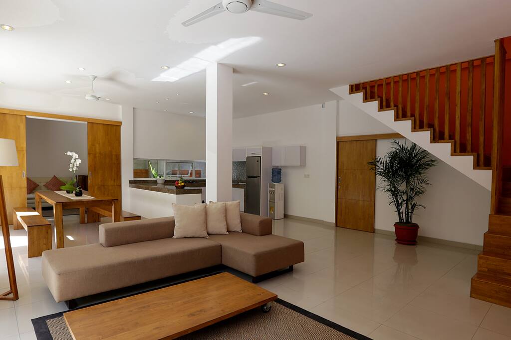 Modern Minimalist  Steps to The Beach 2 Bedrooms Villas 