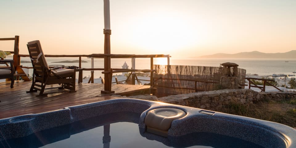 Cyan Blue Suite in Mykonos Town