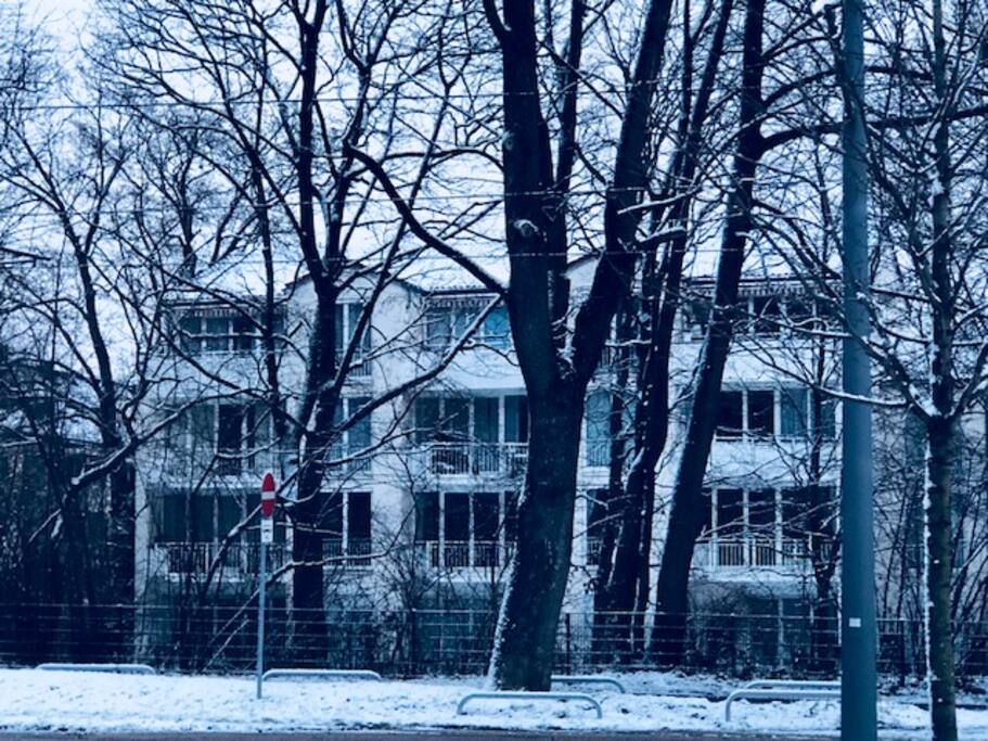 Haus, Wohnung ganz oben rechts