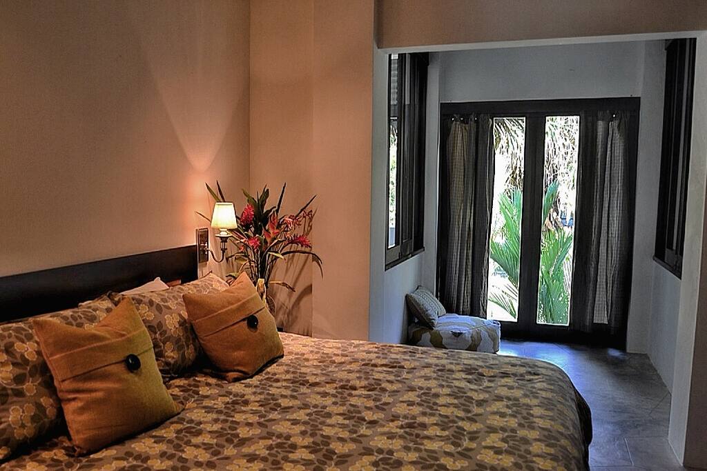 Comfortable King beds in every condo
