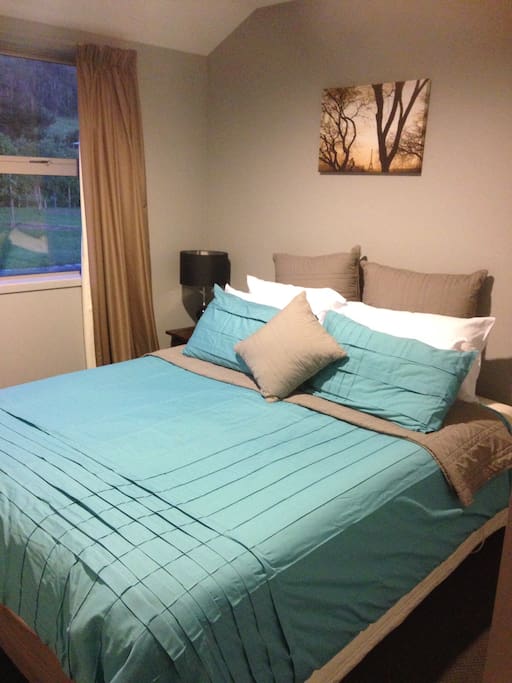 King sized bed with woolen underlay for super comfort