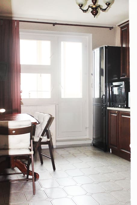 the kitchen is 12 sq. meters