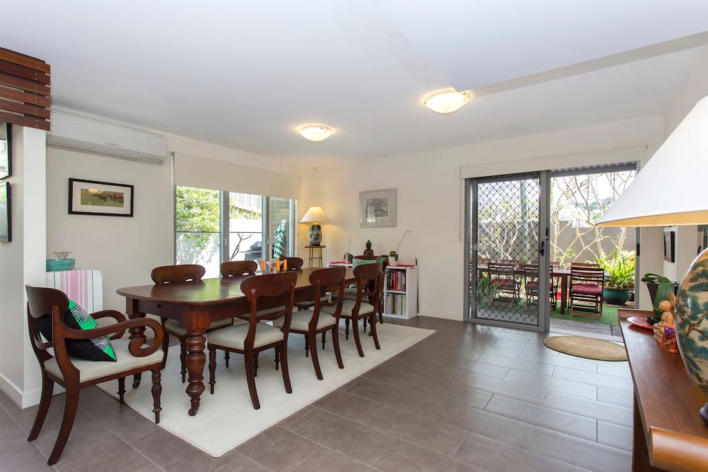 Large dining area