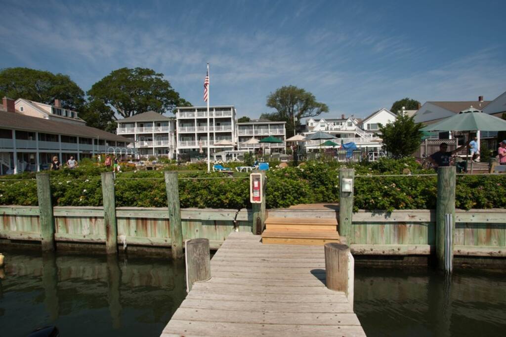 A view from the docks.