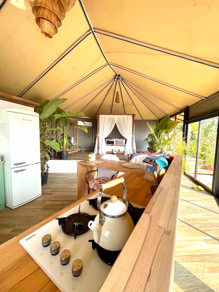 Lion Suıte / Honeymoon (ÖZel Safarı Tent) - Faralya