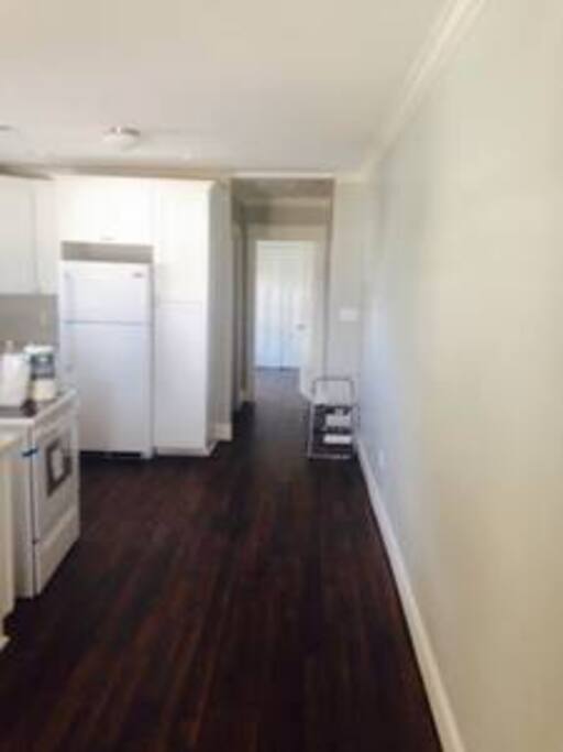 Large open kitchen
