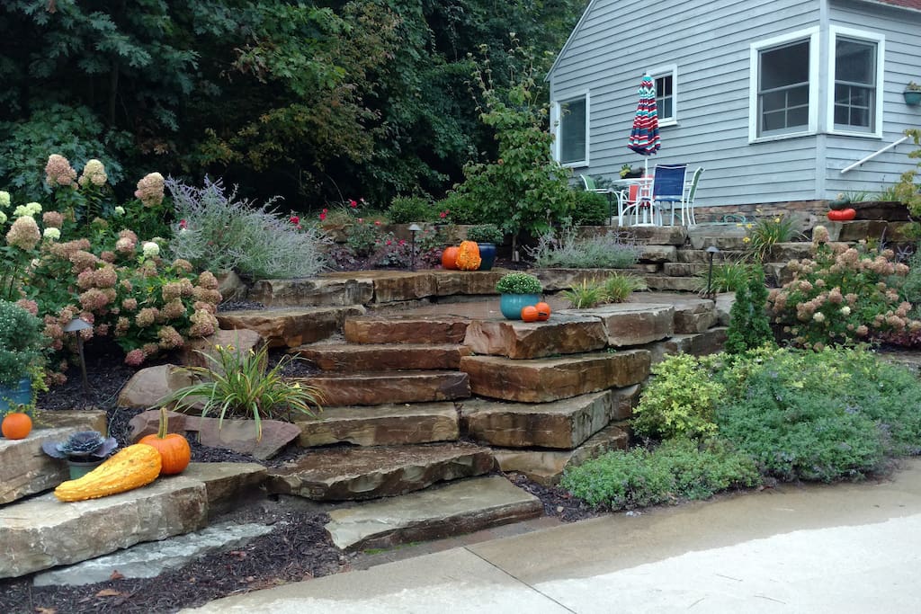 Front walk