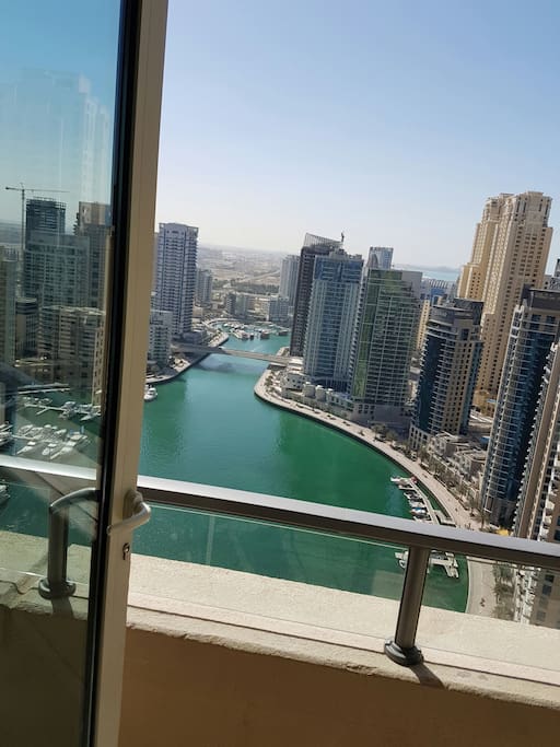 Marina view from balcony.
