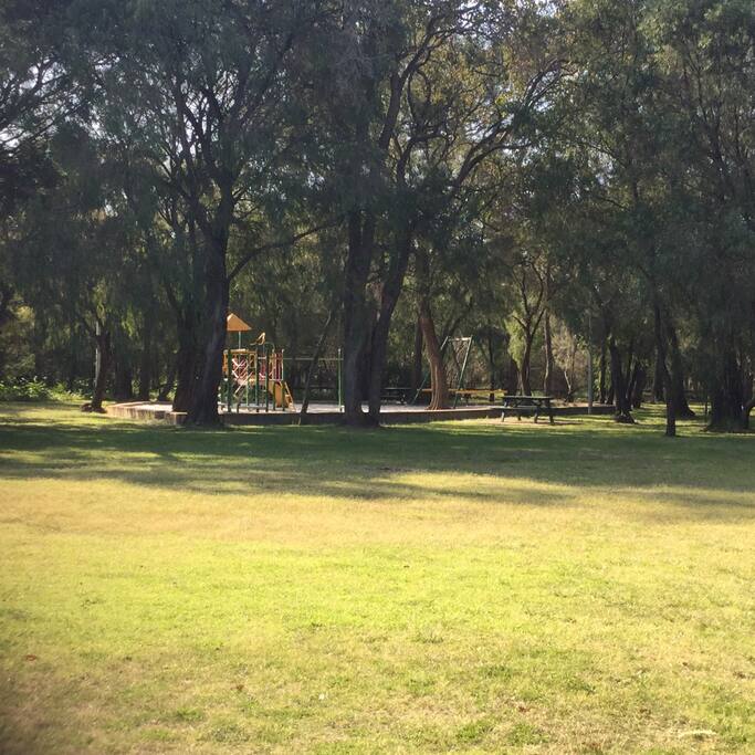 Park frontage to enjoy