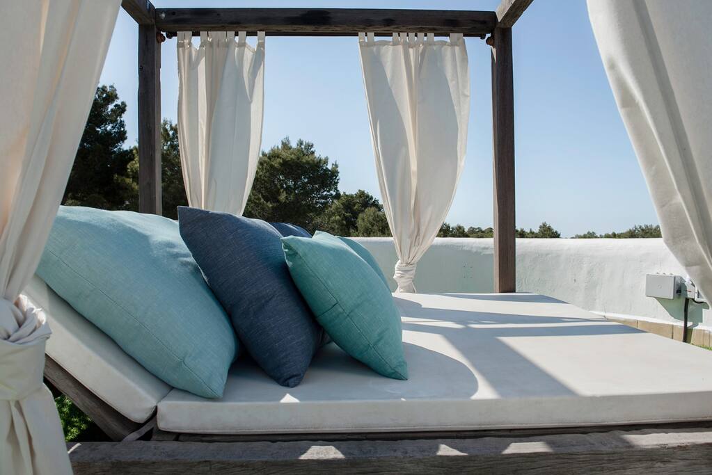 Cama Balinesa con inmejorables vistas