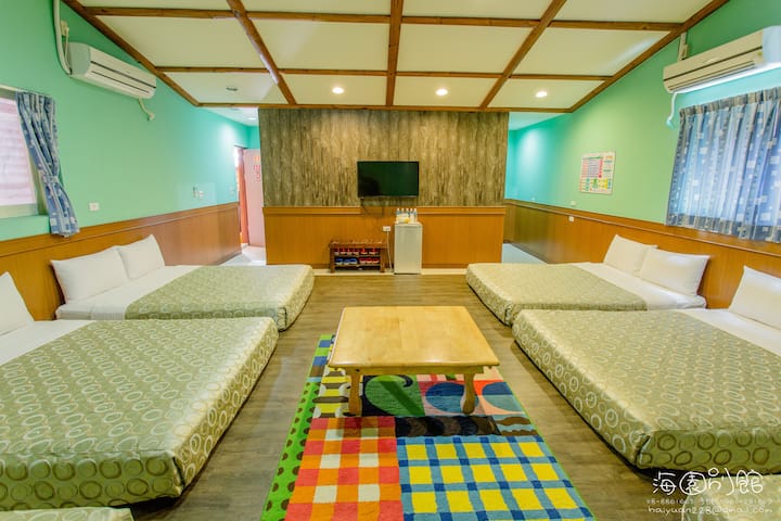 墾丁海園二館 十二人房 恆春的臺灣民宿出租 臺灣