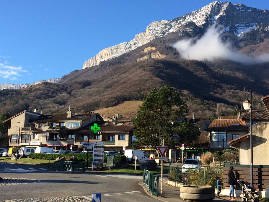 Vue du village