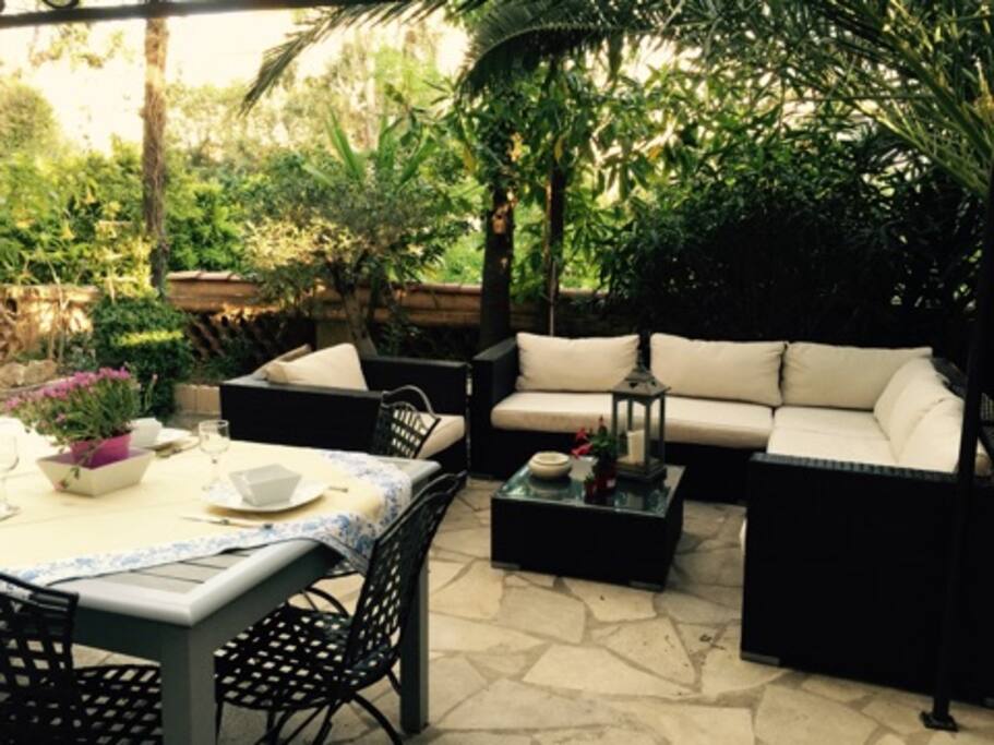 La terrasse privée