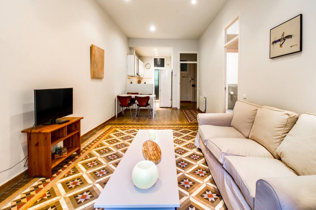 Bright living room