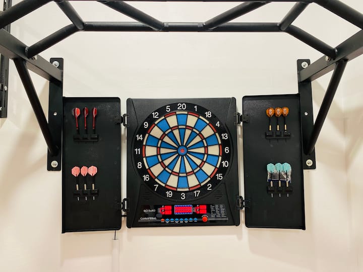 Dartboard imewekwa kuwa 2.73