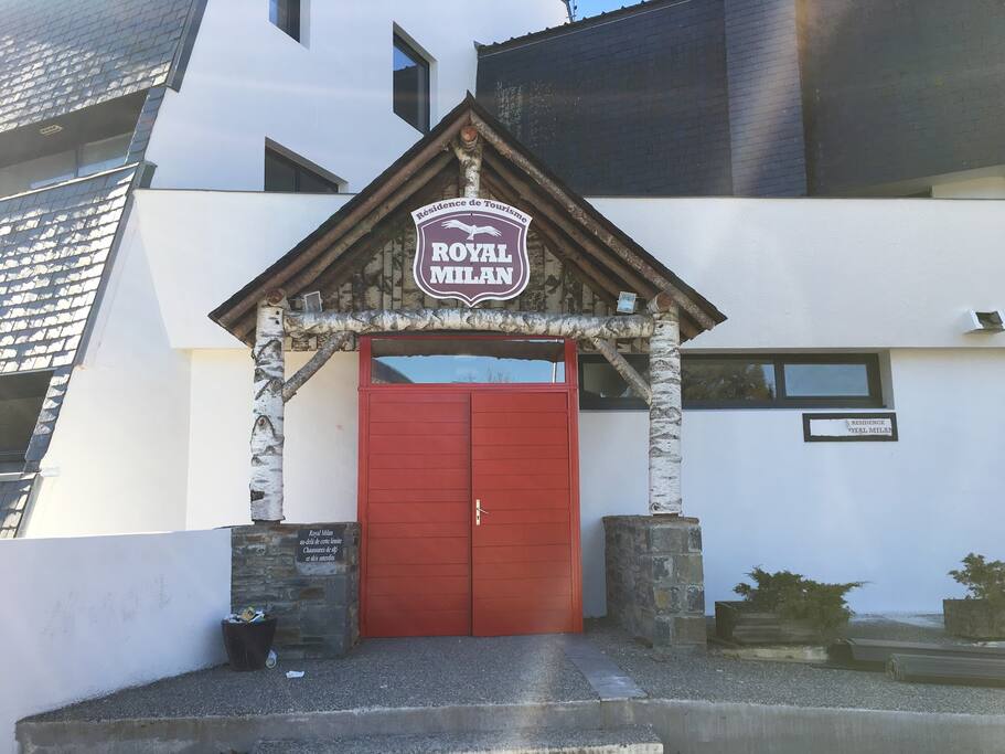 Entrée résidence