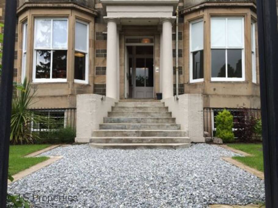 Grand front door