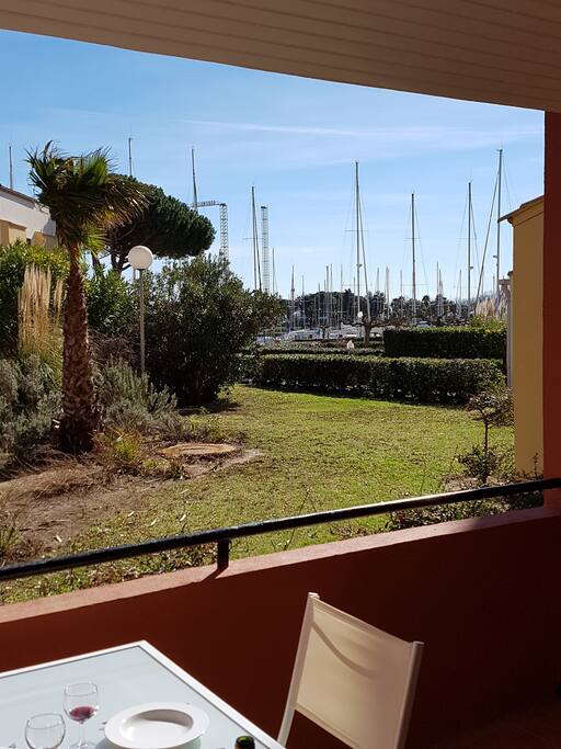 vue de la terrasse
