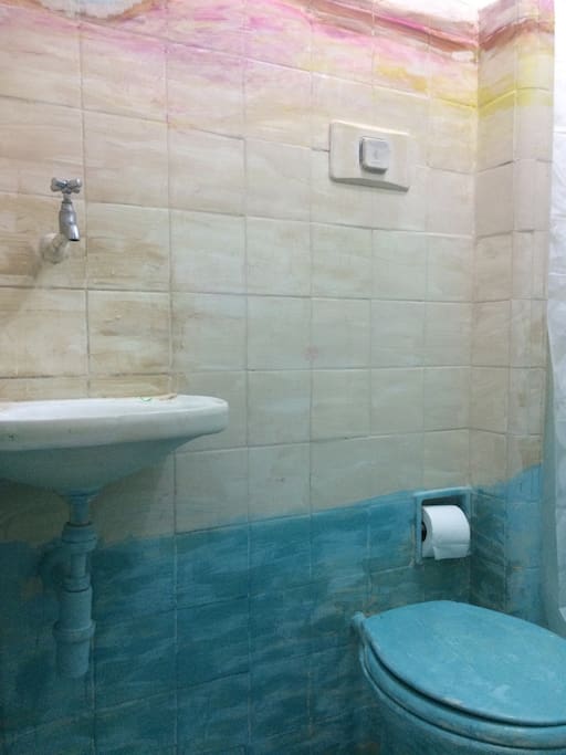 Banheiro privado ...pintado