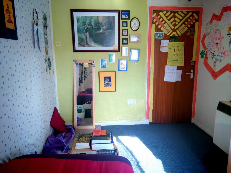 The other side of the bed-room