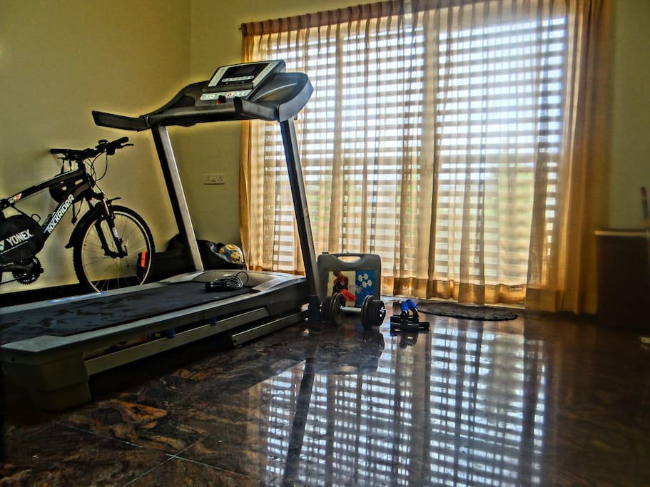 Workout area