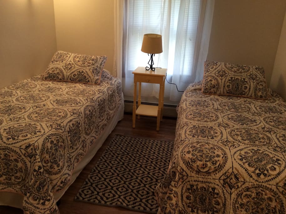Comfy twin bedroom