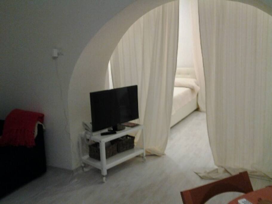 il passaggio dalla zona giorno alla camera