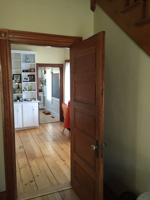 Entrance into dining area
