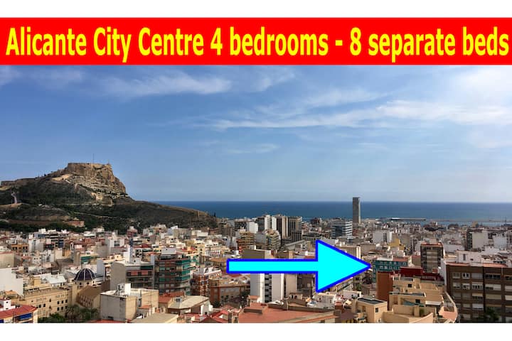 Appartement 4 Chambres Dans Le Centre D'alicante. - 亞利坎提