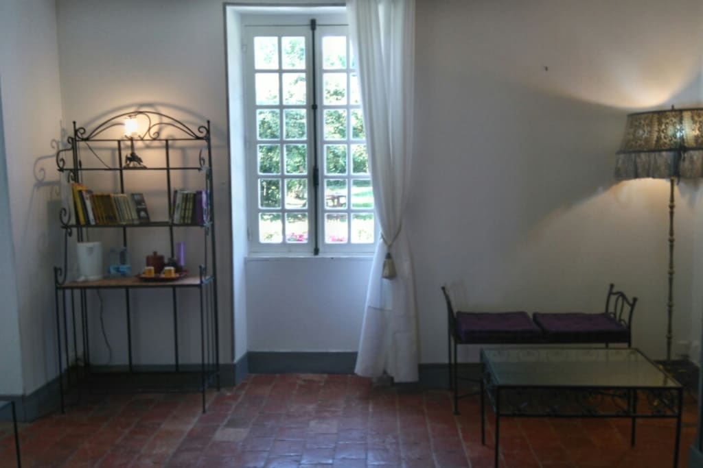 Fenêtre sur jardin