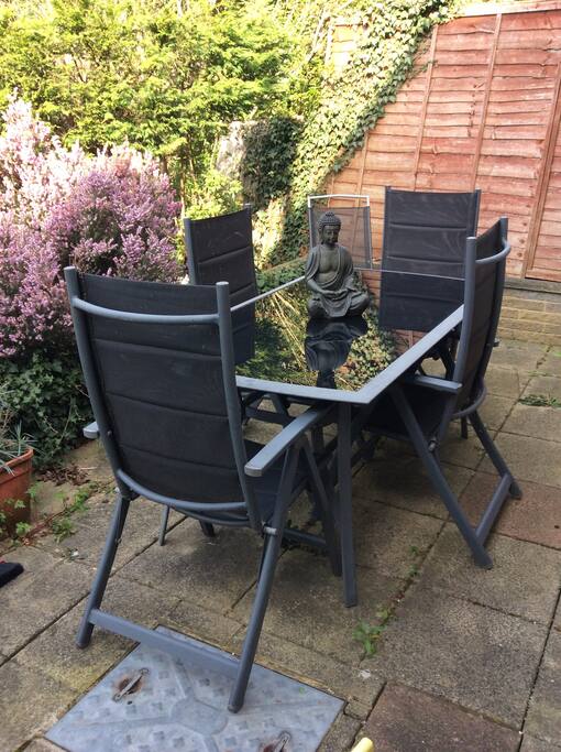 Somewhere to sit if the suns shines