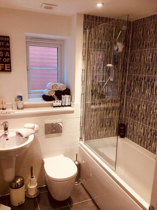 Befell designed personal bath/shower room