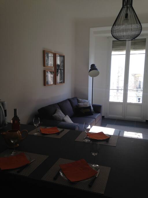 Appartement traversant Est Ouest