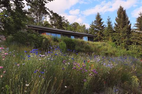 Newer cottage with large terrace and great views