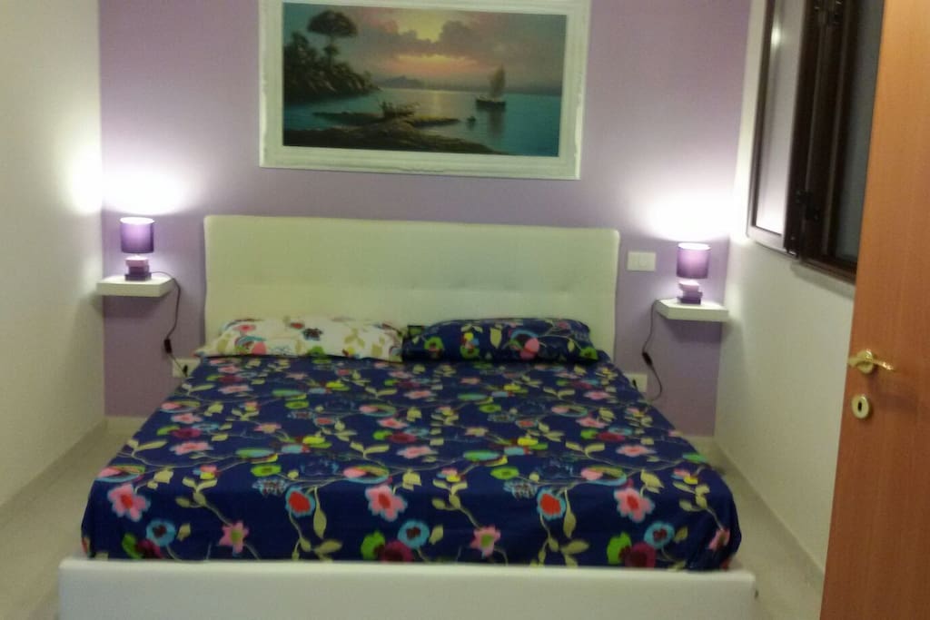 La camera da letto matrimoniale