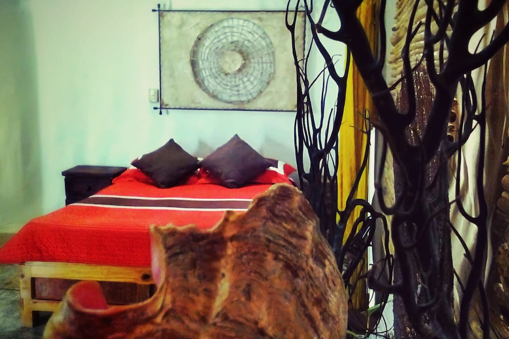 Palapa bien ventilada