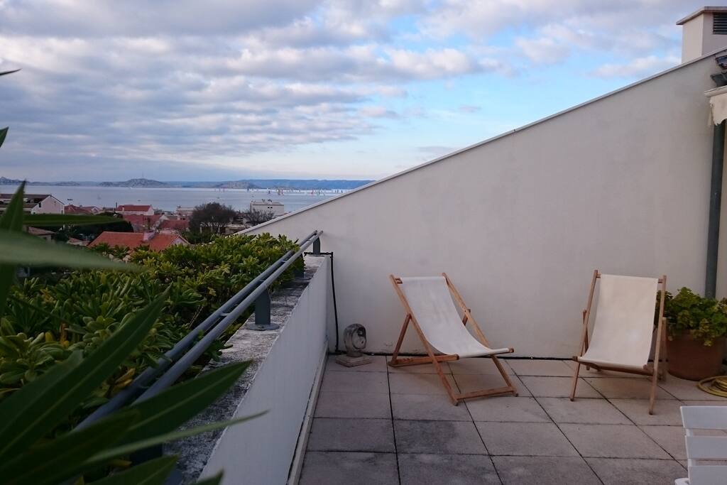 Grande terrasse sud