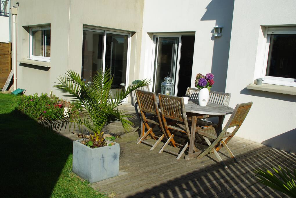 terrasse exposée Ouest Sud