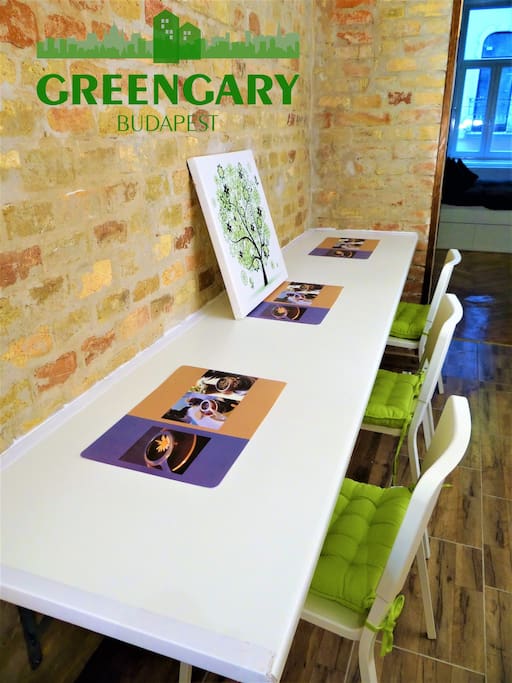 Greengary Budapest aparments Gozsdu kitchen