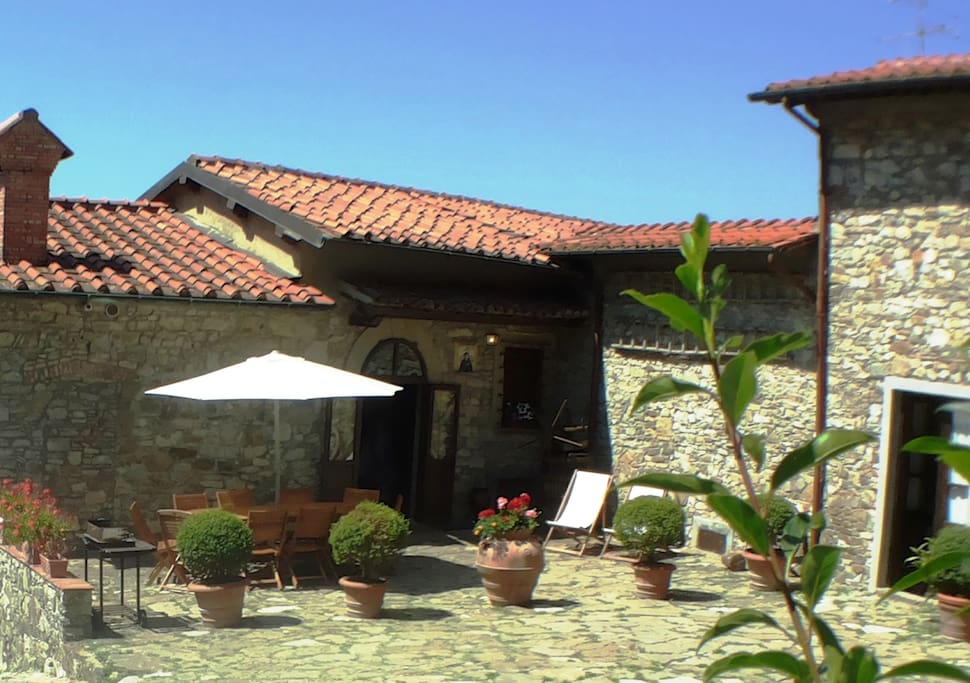 courtyard and main entrance