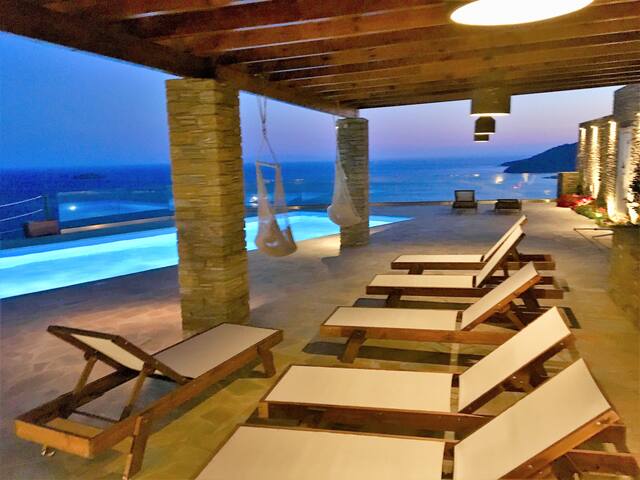 Stylish villa Philinna, location-amazing pool-view gallery image 2