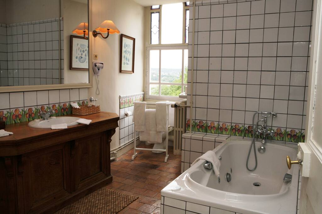 Appartment ,located in castle / bathhroom